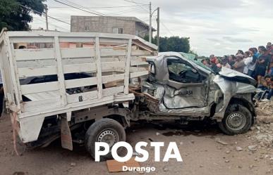 Muere joven conductor en Gómez Palacio al ser embestido por el tren