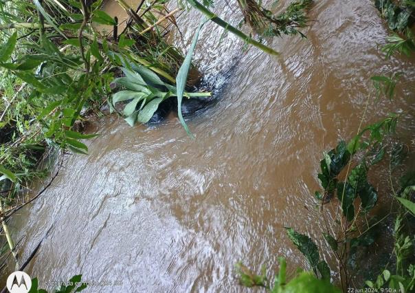 Encuentran a mujer sin vida arrastrada por corriente de río en Cadereyta