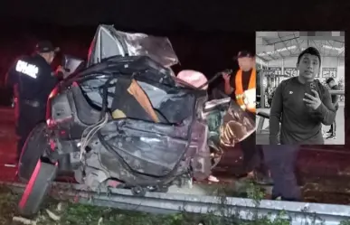 Joven de Valladolid muere en trágico accidente en la carretera Mérida-Cancún