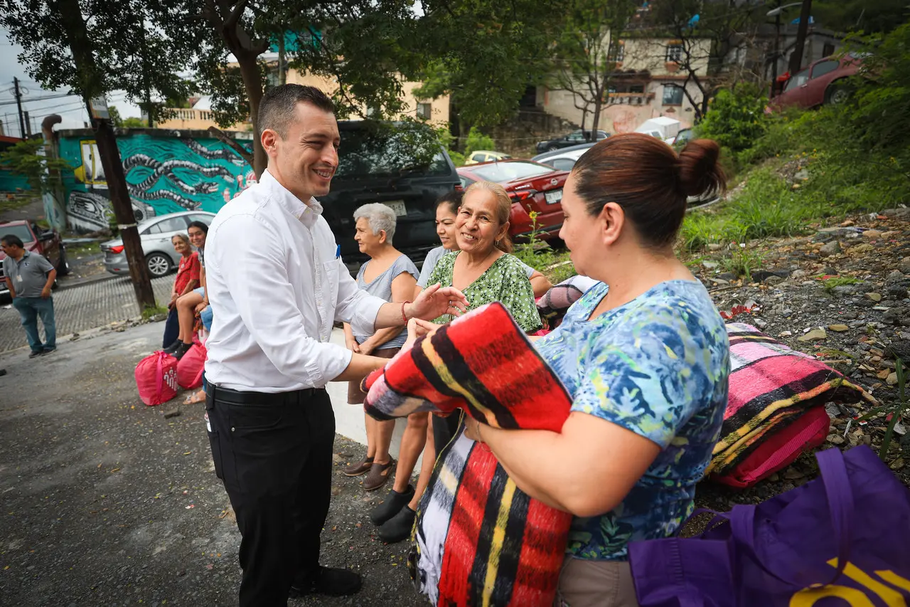 Despliega Monterrey operativos de apoyo humanitario a afectados por tormenta “Alberto”. Foto. Municipio de Monterrey