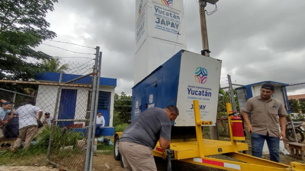 Más de 100 colonias sin agua por fallas en la energía eléctrica en Yucatán