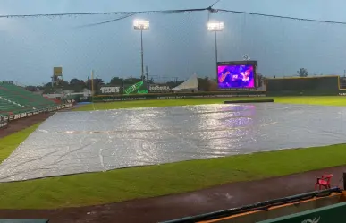 Por las lluvias, cancelan series de béisbol en la Península de Yucatán