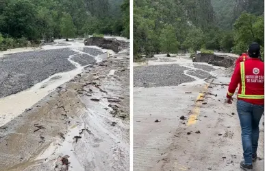 Queda destruido camino a Laguna de Sánchez