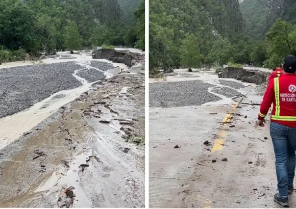 Queda destruido camino a Laguna de Sánchez