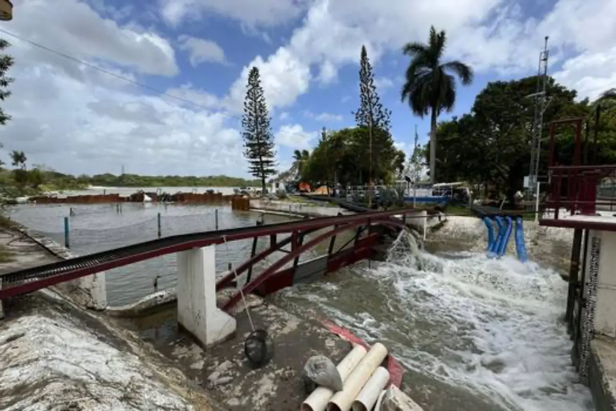 Obra de toma COMAPA Sur. Foto: Comapa Sur