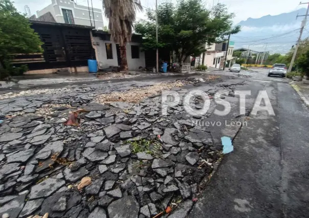 Impacto de la tormenta Alberto en las calles de Santa Catarina (VIDEO)