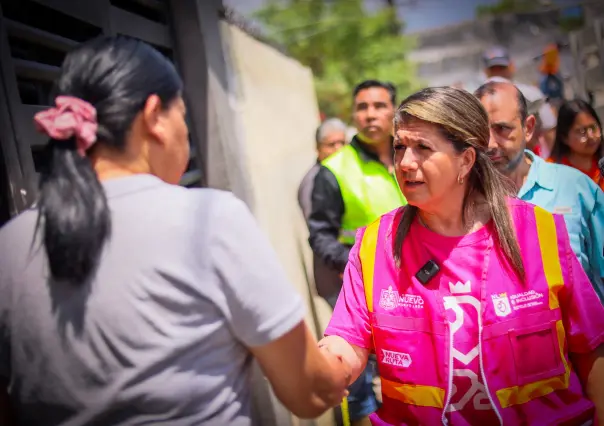 Apoyo a familias afectadas por lluvias en Santa Catarina