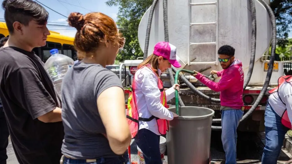 Repartición de agua en Guadalupe por segundo día consecutivo