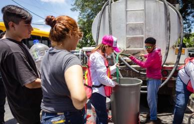 Repartición de agua en Guadalupe por segundo día consecutivo