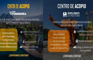 Parques instalan centros de acopio,  piden apoyar a víctimas de Alberto