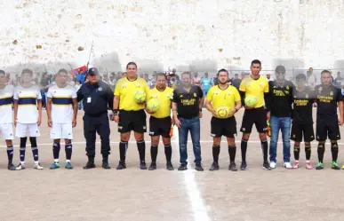 Equipos del CERESO protagonizan histórica final de fútbol en Durango