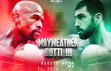 Floyd Mayweather llega a la Arena CDMX para pelea de exhibición contra Gotti lll