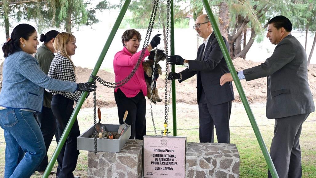 Delfina Gómez: Construyen nuevo centro de atención animal en Edomex