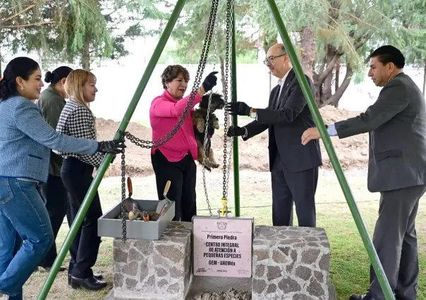 Delfina Gómez: Construyen nuevo centro de atención animal en Edomex