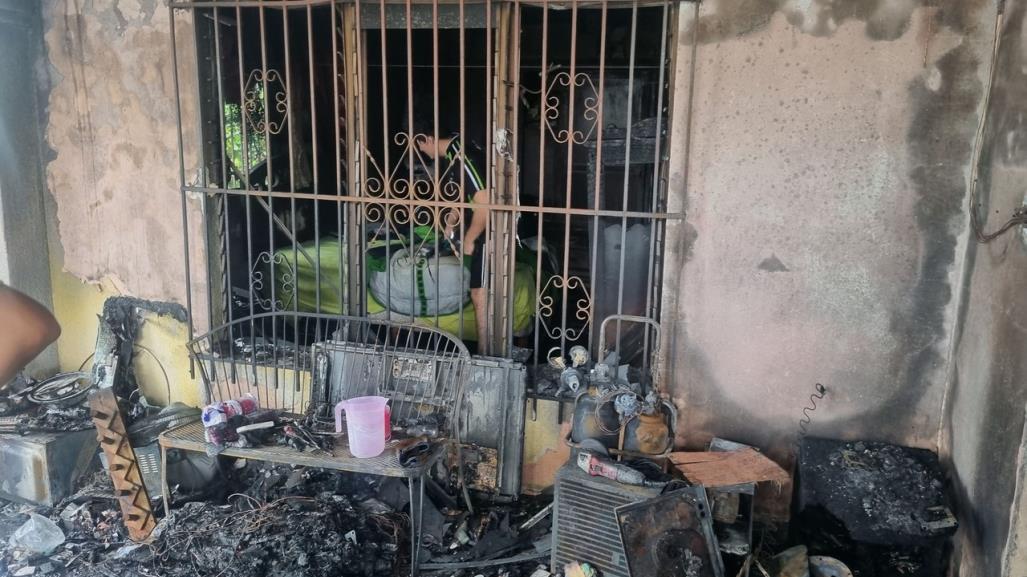 Familia  de Umán perdió todo su patrimonio por un incendio