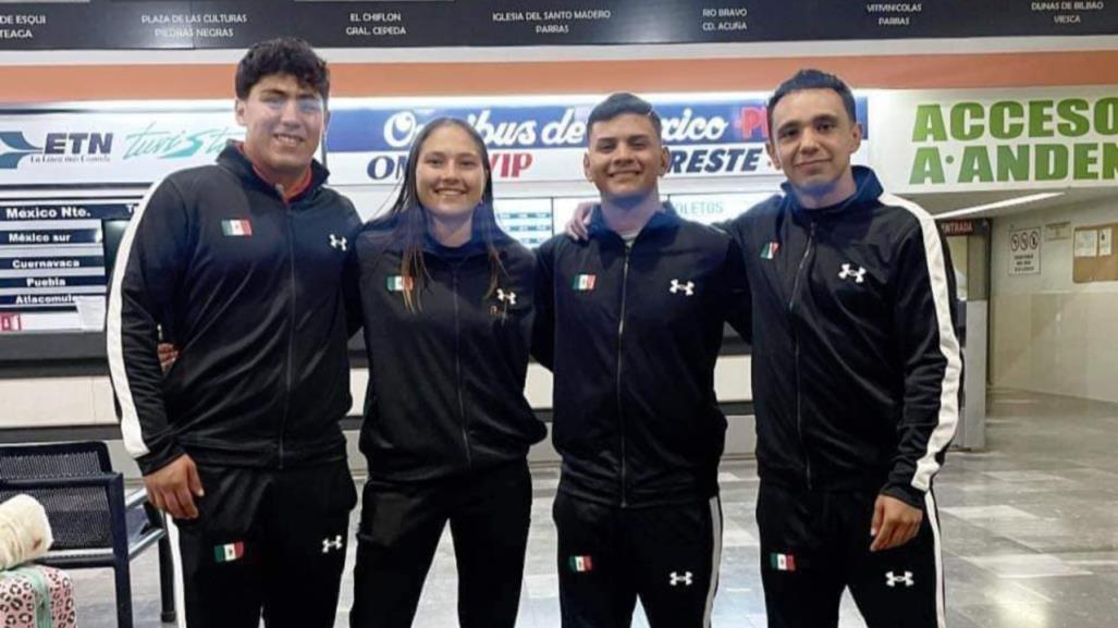 Luchadores de Coahuila brillan en el Panamericano Sub 23 en Colombia