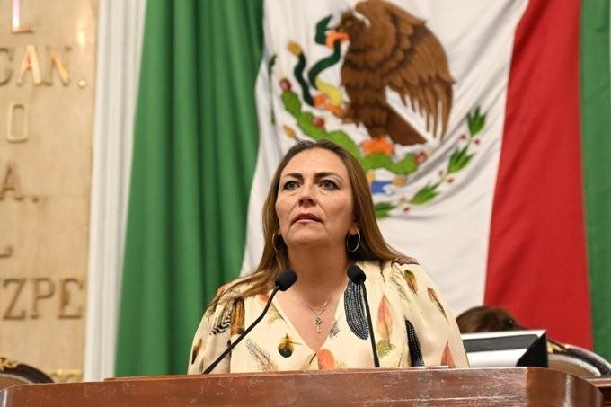 Diputada Polimnia Romana Sierra Bárcena.   Foto: @Congreso_CdMex