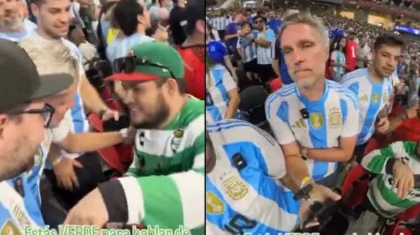 VIDEO: Aficionado de Santos Laguna se hace viral por criticar a Messi en partido