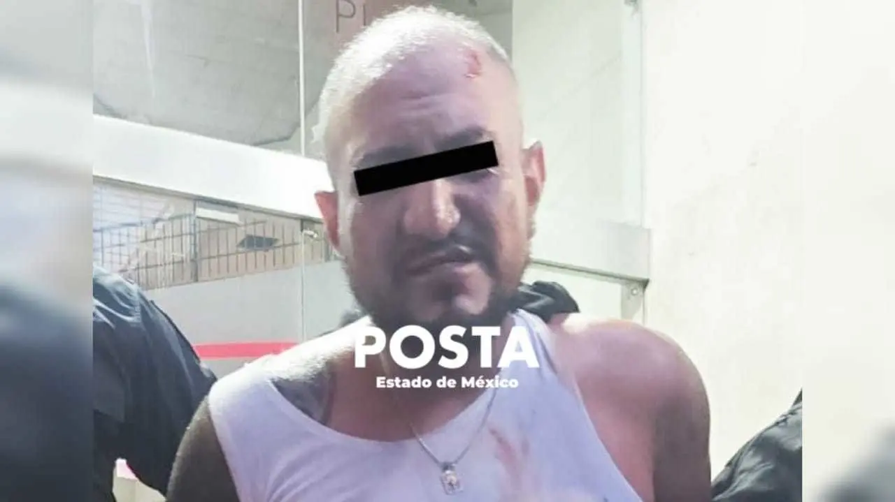 Por ebrio, escandaloso y andar tirando balazos detienen a vecino en Tecámac