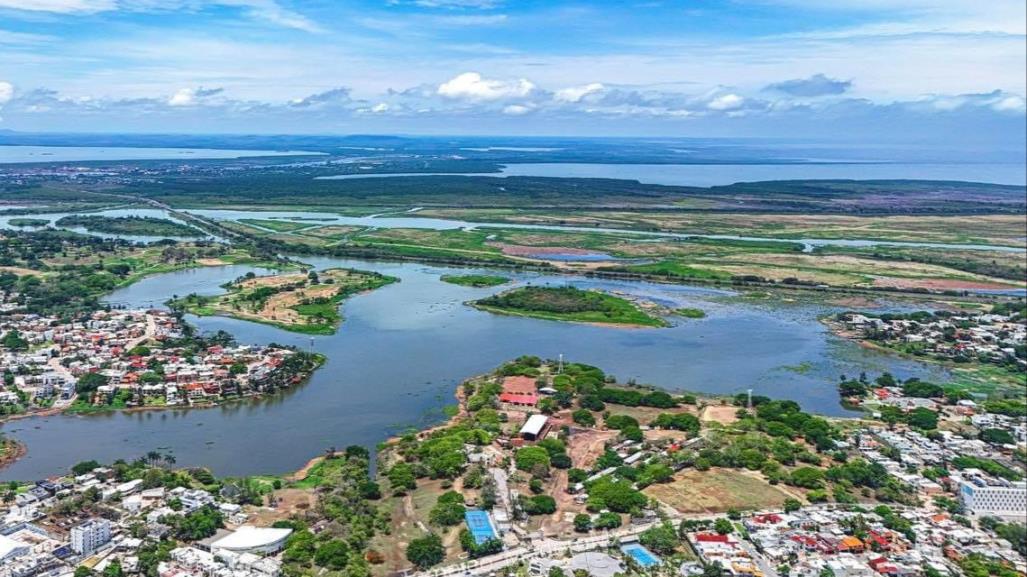 Sube un metro el sistema lagunario del sur por lluvias