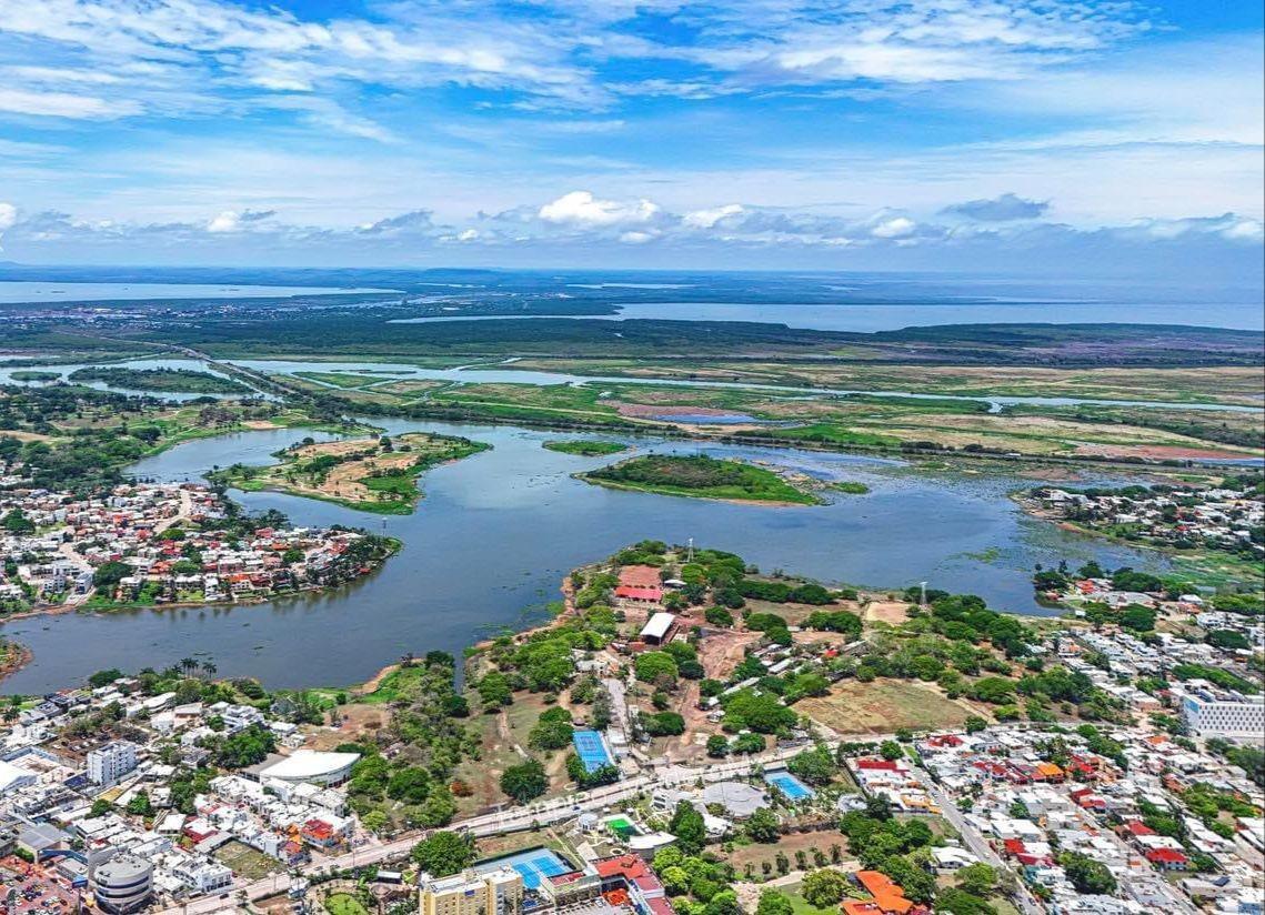 Sube un metro el sistema lagunario del sur por lluvias