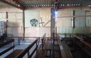 Vandalizan capilla de Jesús el Buen Pastor en parajes de Santa Elena en Saltillo