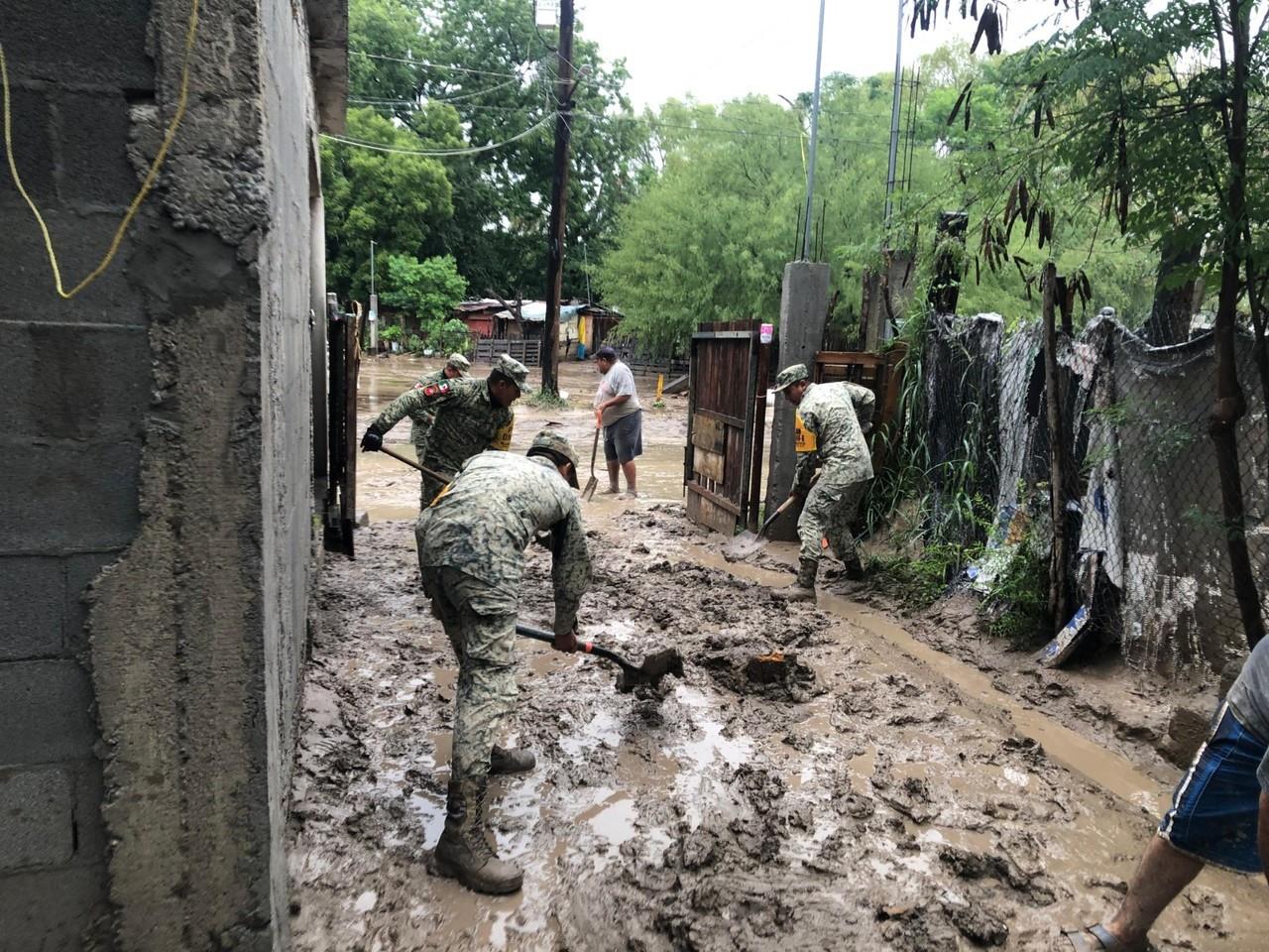 El Ejército Mexicano aplica el Plan DN-III-E en municipios rurales de Nuevo León. Foto. Ejército