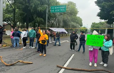 Padres cierran vialidad en Lindavista, exigen destitución por casos de bullying