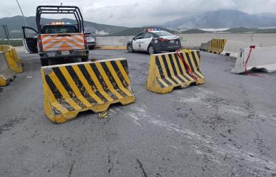 Estos son los cierres viales en García por daños de Alberto