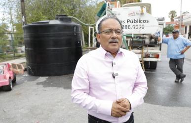 Gobierno de Escobedo activa operativos de llenado de tinacos comunitarios