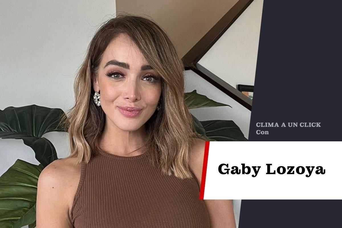 Gaby Lozoya informó que el día tiene una buena calidad del aire. Foto. POSTAMx