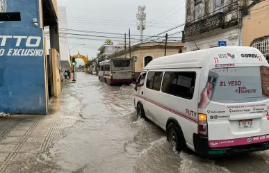 ¡Atención conductores!: ¿Qué calles debes evitar en Mérida por las inundaciones?