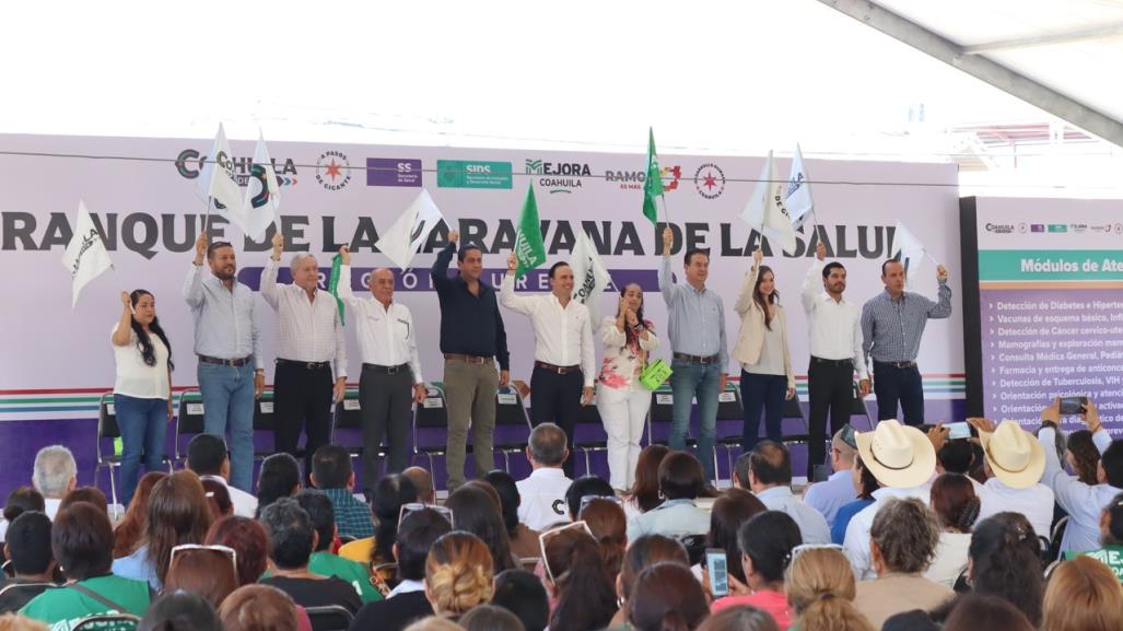 Arranca Gobierno de Coahuila Caravanas de la Salud en la Región Sureste