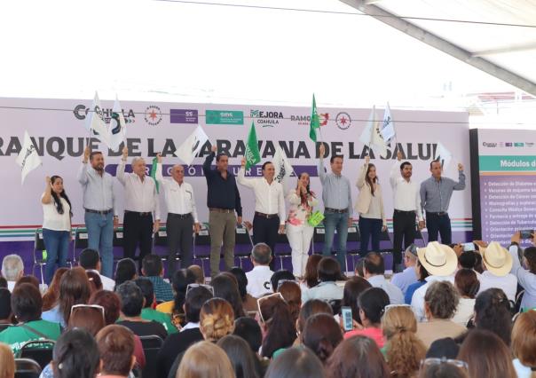 Arranca Gobierno de Coahuila Caravanas de la Salud en la Región Sureste