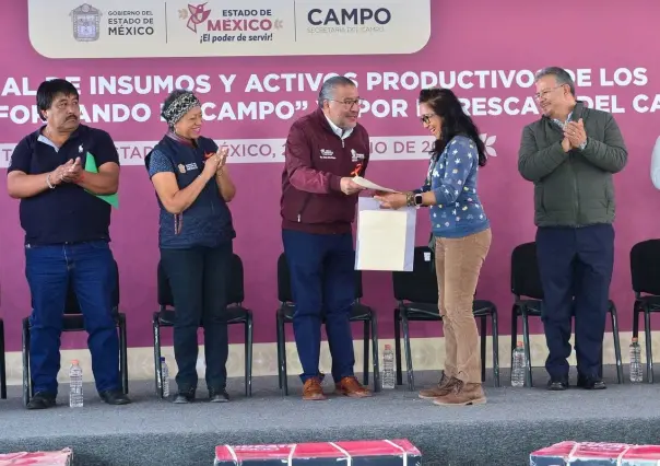 Al rescate del campo en Edomex con tractores, invernadores y cisternas