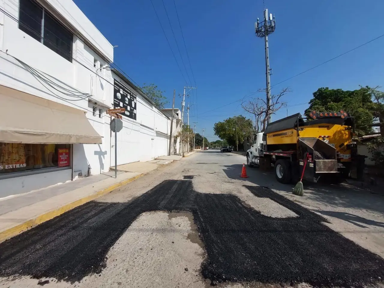 Para reparar los daños causados por la tormenta Alberto, se está preparando un programa emergente de bacheo. Foto: Archivo