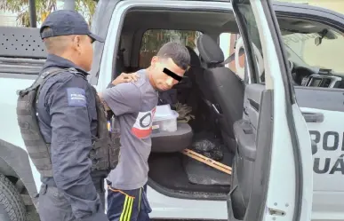 Caen dos hombres por robo de vehículo y robo a transeúnte en Juárez