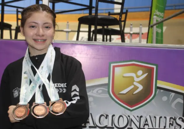 Carol Maricel suma dos medallas más de Taekwondo para Coahuila en Conade 2024