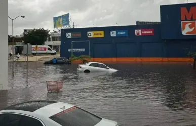 Colonias de Mérida, Yucatán, totalmente inundadas por las lluvias