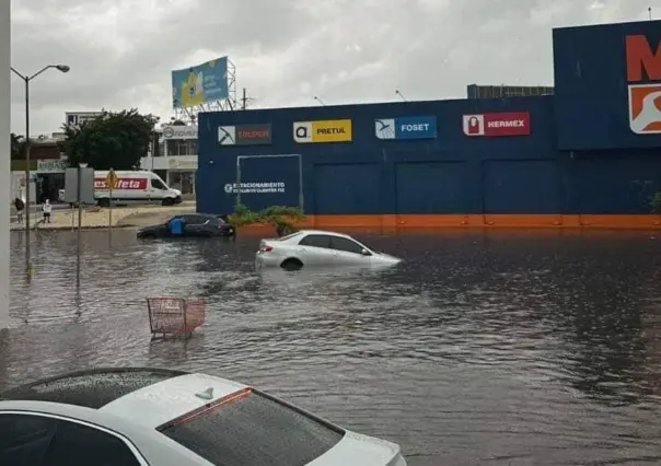 Colonias de Mérida, Yucatán, totalmente inundadas por las lluvias