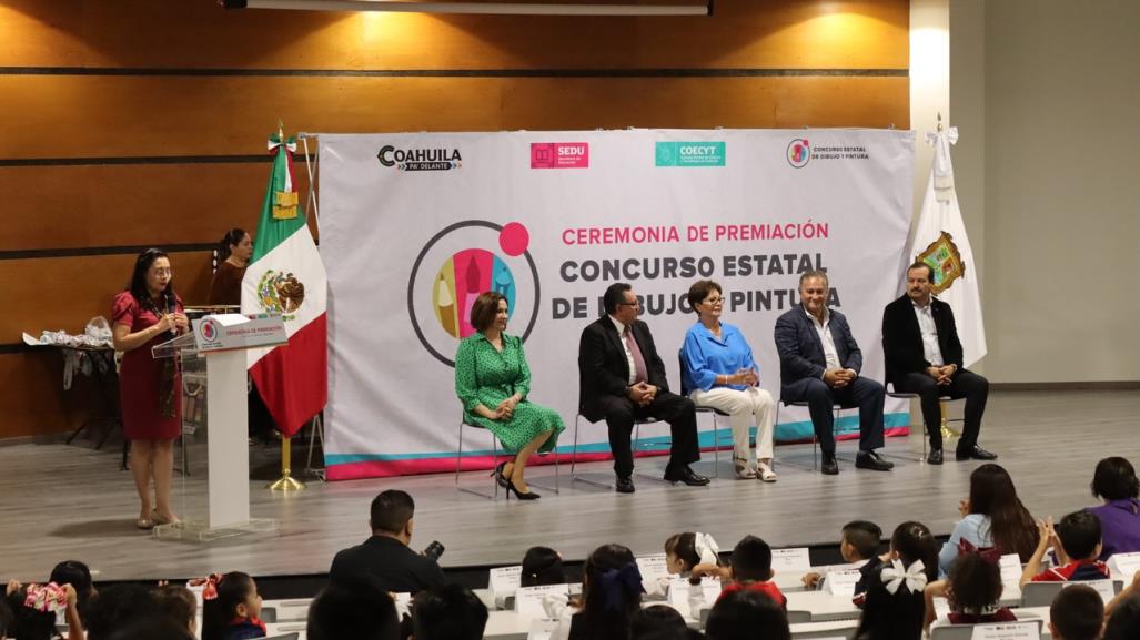 Premian a ganadores del Cuarto Concurso Estatal de Dibujo y Pintura 2024