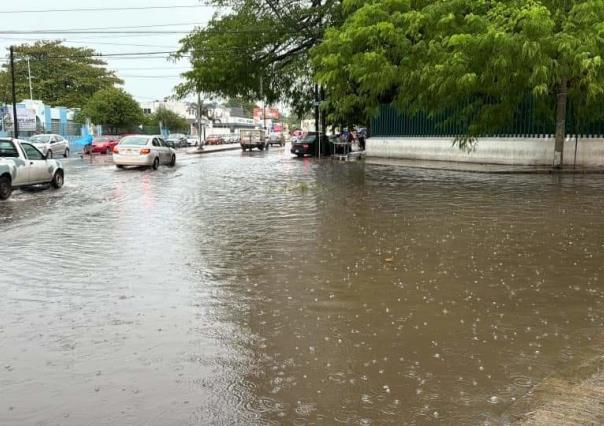 HIstórica lluvia del lunes 24 de junio en Mérida