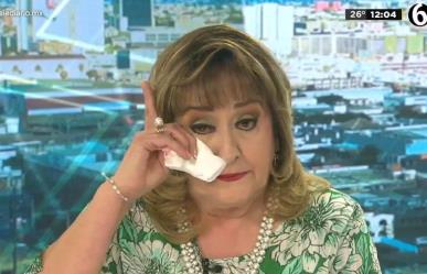 Maria Julia Lafuente: Ya pronto me voy, asegura la conductora (VIDEO)