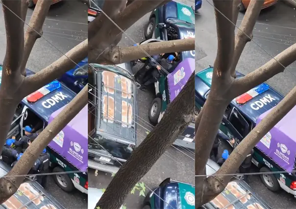 #VIDEO: Elementos de Blindar Miguel Hidalgo usan violencia contra un ciudadano