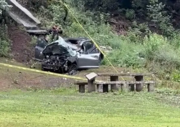 Muere niña en volcadura en la zona de La Marquesa