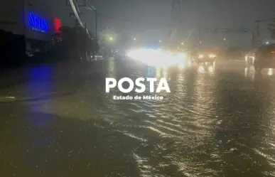 Vuelve la lluvia y las afectaciones en Ecatepec (VIDEO)