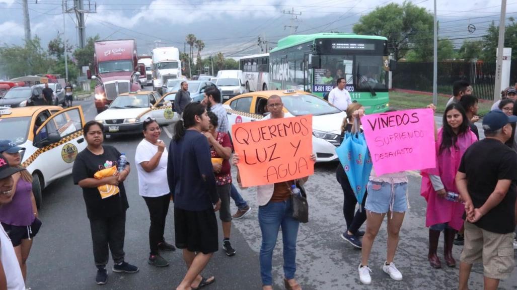 Bloquearán vecinos de Santa Catarina avenida por desabasto de agua