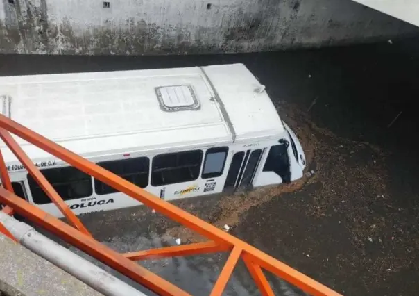 Bajo el agua Valle Toluca; Paseo Tollocan de las vías más afectadas (VIDEO)