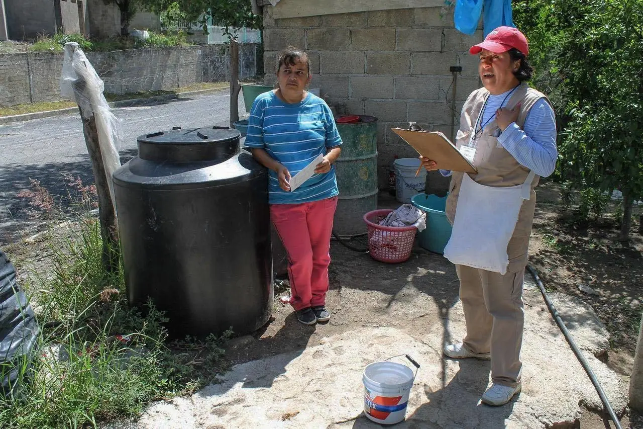 La Secretaría de Salud de Edomex ha intensificado las campañas contra el dengue, particularmente en el sur de la entidad. Foto: Gob de Edomex