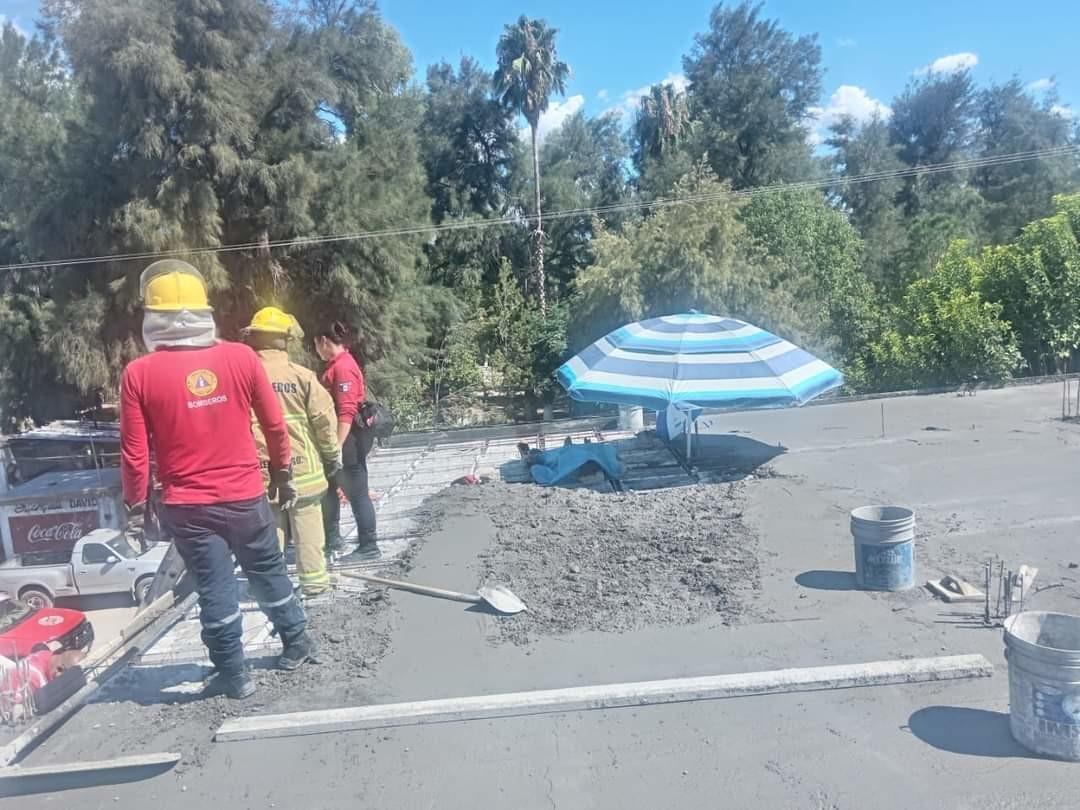 Un albañil se electrocutó al hacer trabajos en una losa. Foto: Especial.